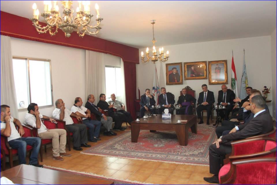 Lebanese MPs & FM Meet With Assyrian Leaders
