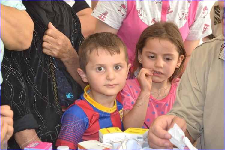 Assyrian refugees in Arbel, Iraq, 2014.