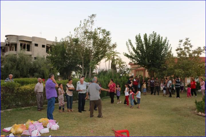 Assyrian refugees in Dohuk, Iraq.