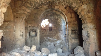 The ancient Assyrian Deir Haddadke Monastery in Midyat, Turkey.