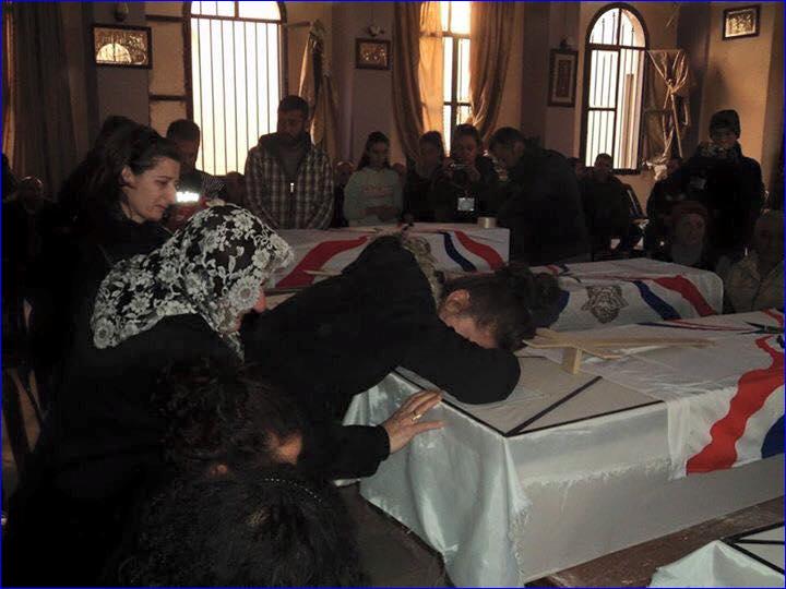Funeral Held for Assyrians Killed By ISIS Bombing in Syria