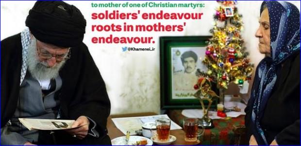 Ayatollah Khamenei Visits Armenians & Assyrians on Christmas