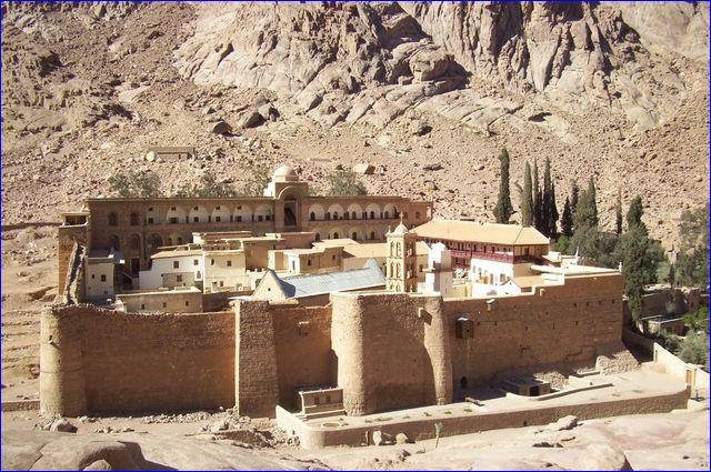 The fathers of St. Catherine's Monastery have been careful stewards of the oldest continually operating library in the world for centuries. More than 1,000 of its rare manuscripts will be available digitally through the UCLA Library. ( UCLA Library)