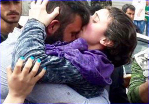 The day that Mariam Talya was released from the Islamic State's hands.