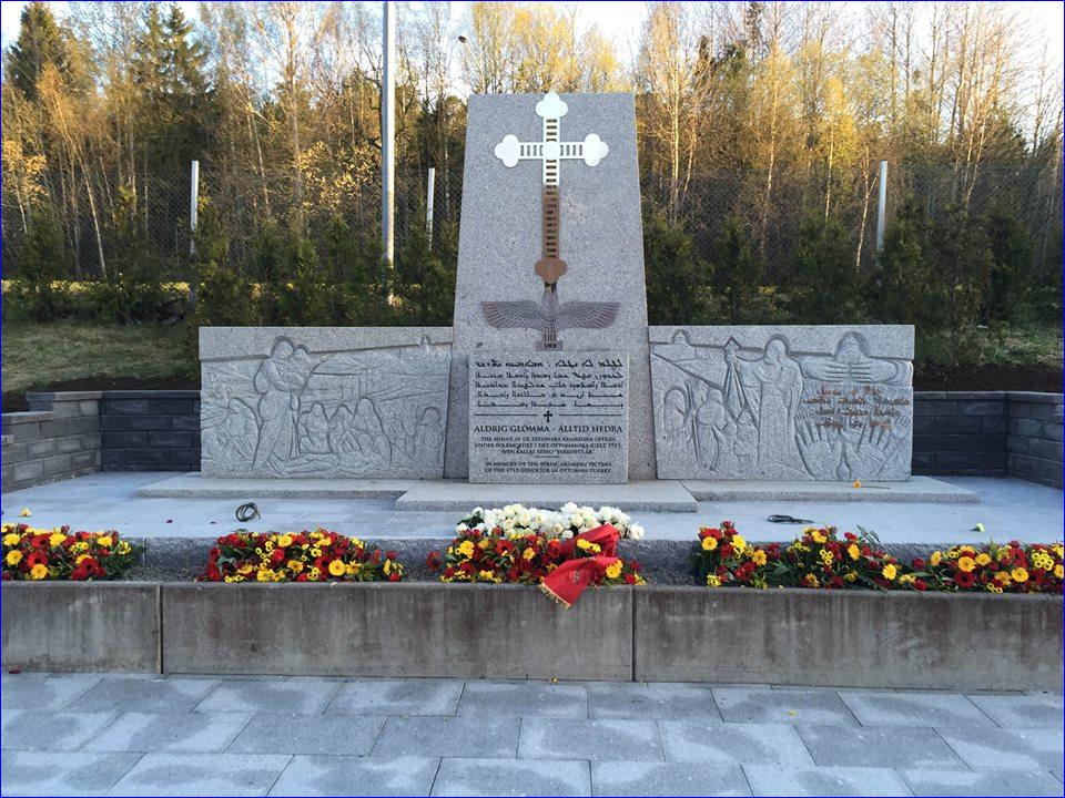 Assyrian Genocide Monument Unveiled in Sweden