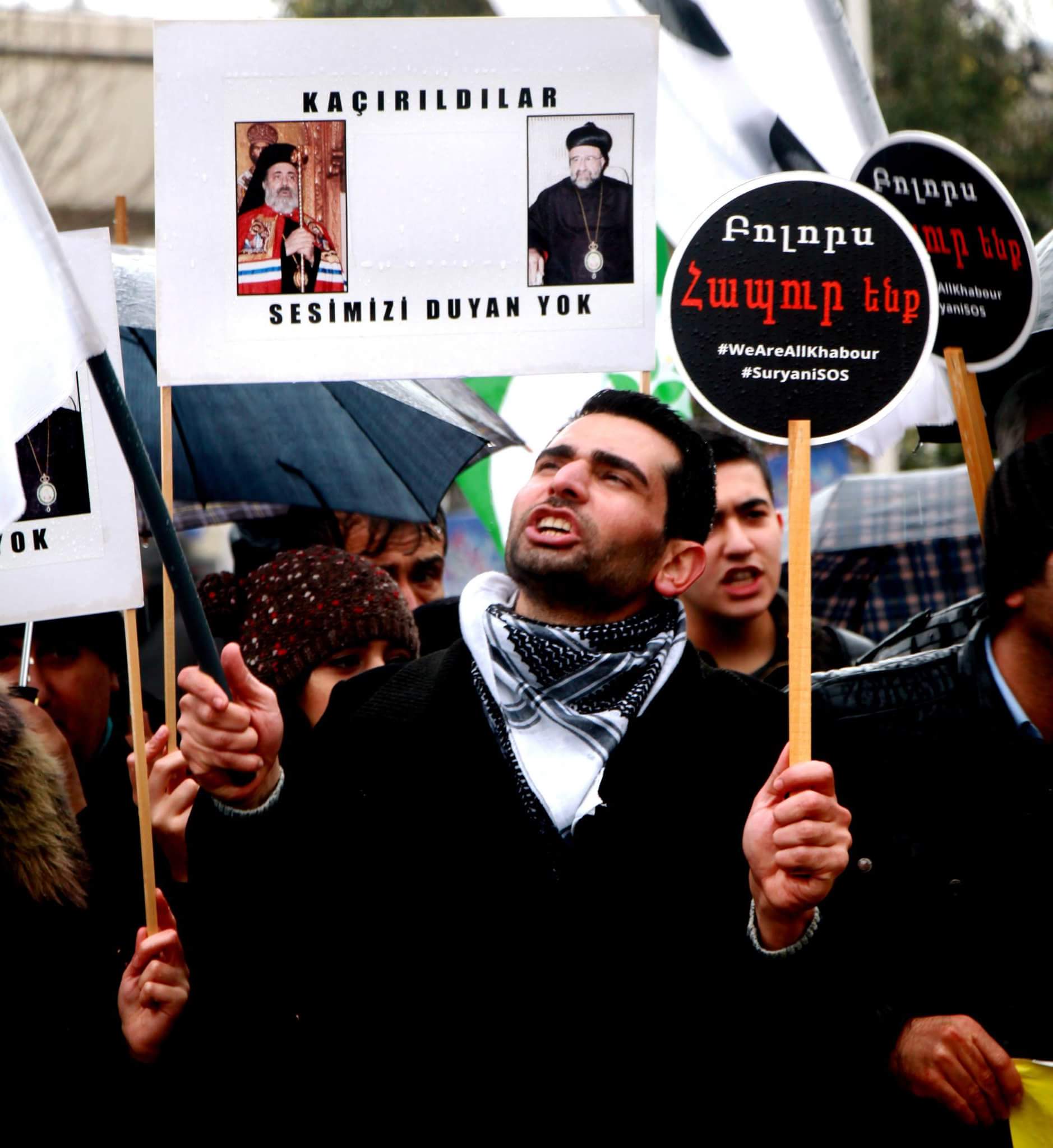 Assyrians Demonstrate in Istanbul