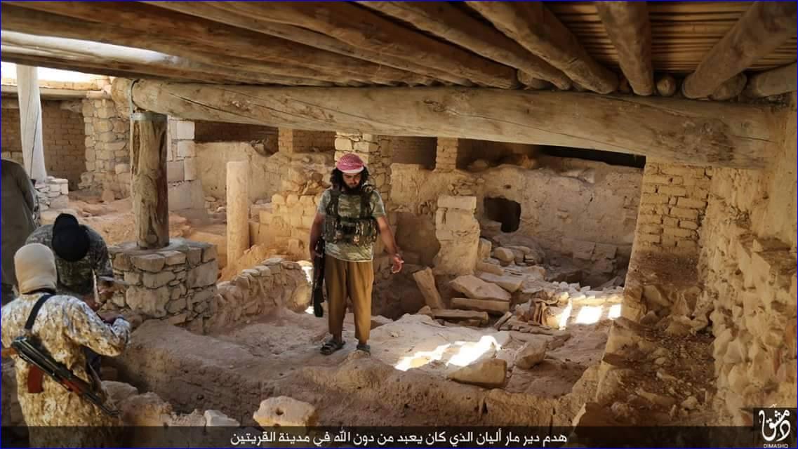 ISIS Destroys 5th Century Assyrian Monastery in Syria